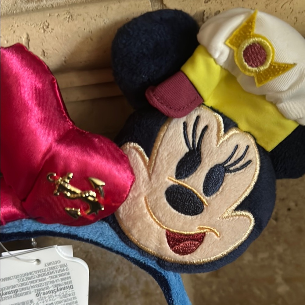 Disney Mickey and Minnie cruise line  Ears Headband no tag fell off brand new - Picture 2 of 5